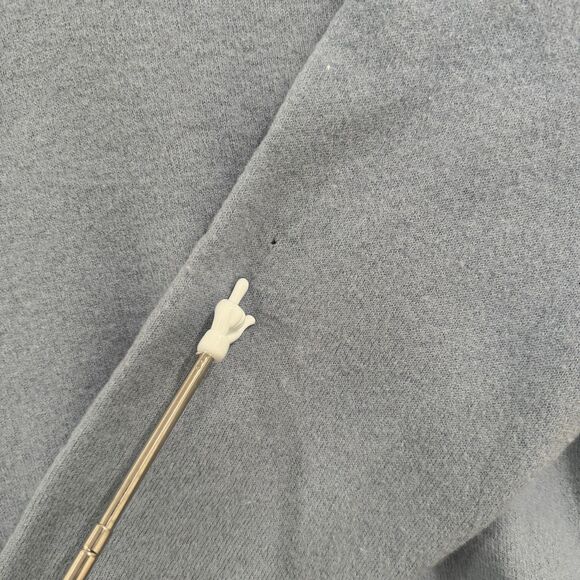 Pendleton Sweater Womens 2X Blue 100% Merino Wool Zip Front Fair Isle Cardigan - Picture 7 of 7